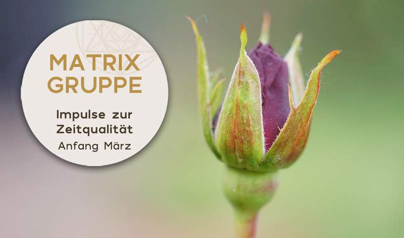 Impulse zur Zeitqualität Anfang März