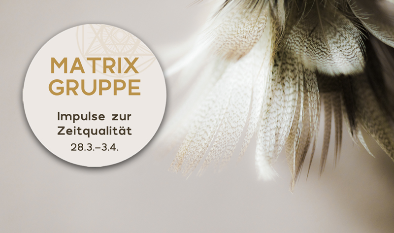 Impulse zur Zeitqualität vom 28.3.-3.4.2021