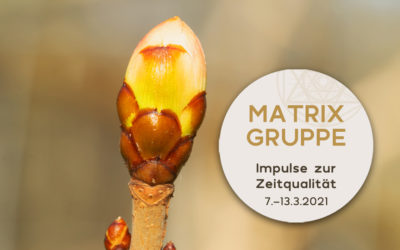 Impulse zur Zeitqualität vom 7.-13.3.