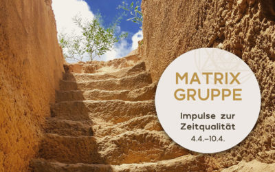 Impulse zur Zeitqualität vom 4.4.-10.4.2021